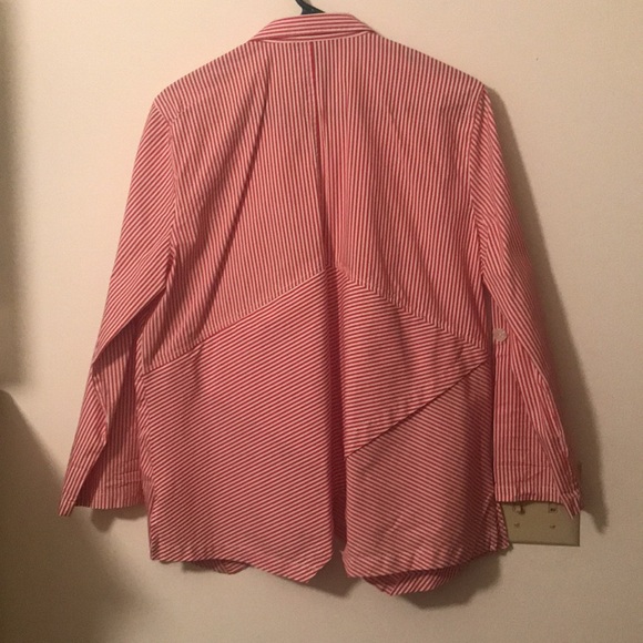 Allie Miles cotton ran and white striped top - Picture 3 of 3